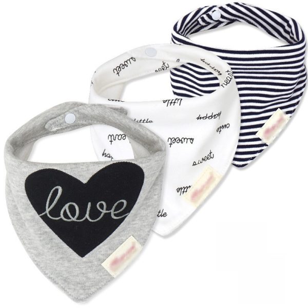 Colorful Waterproof Baby Bibs 3 pcs Set - Image 5